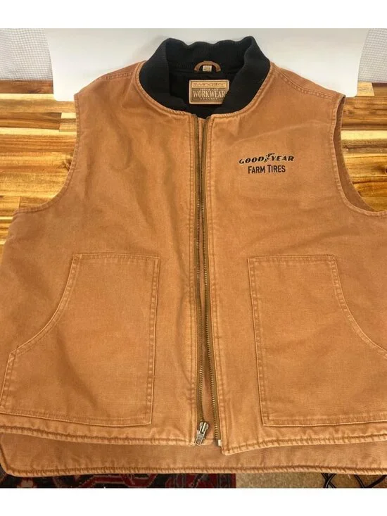 Swingster Workwear vest, XL, Goodyear Farm Tires, workwear, country, outdoors - Picture 7 of 14